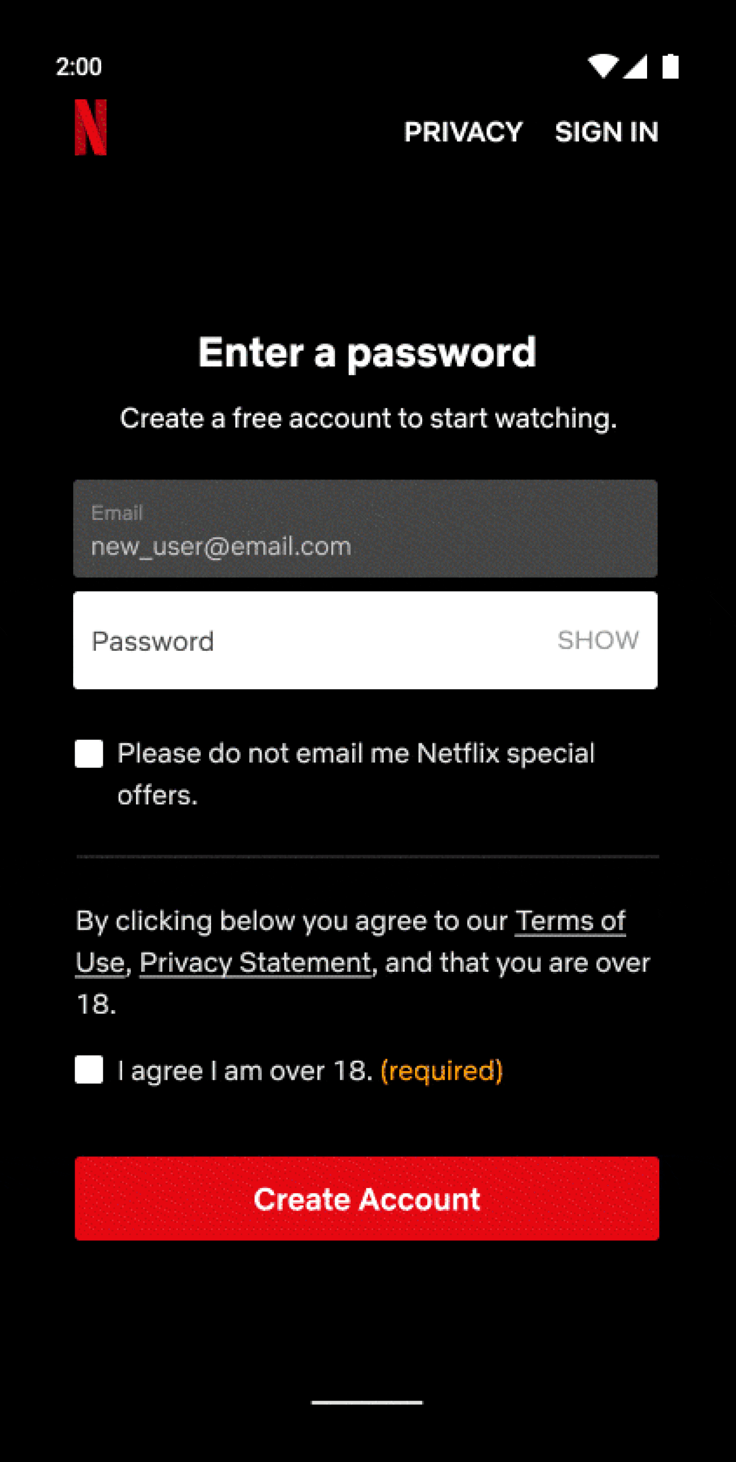 Netflix gratis (solo en Kenia)